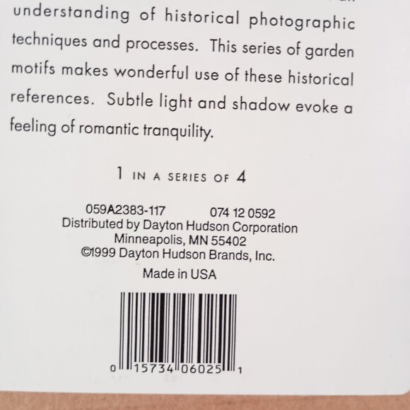 Alan Blaustein Le Jardin Florentine Provence France Framed Art Print 18x18 - Picture 5 of 9